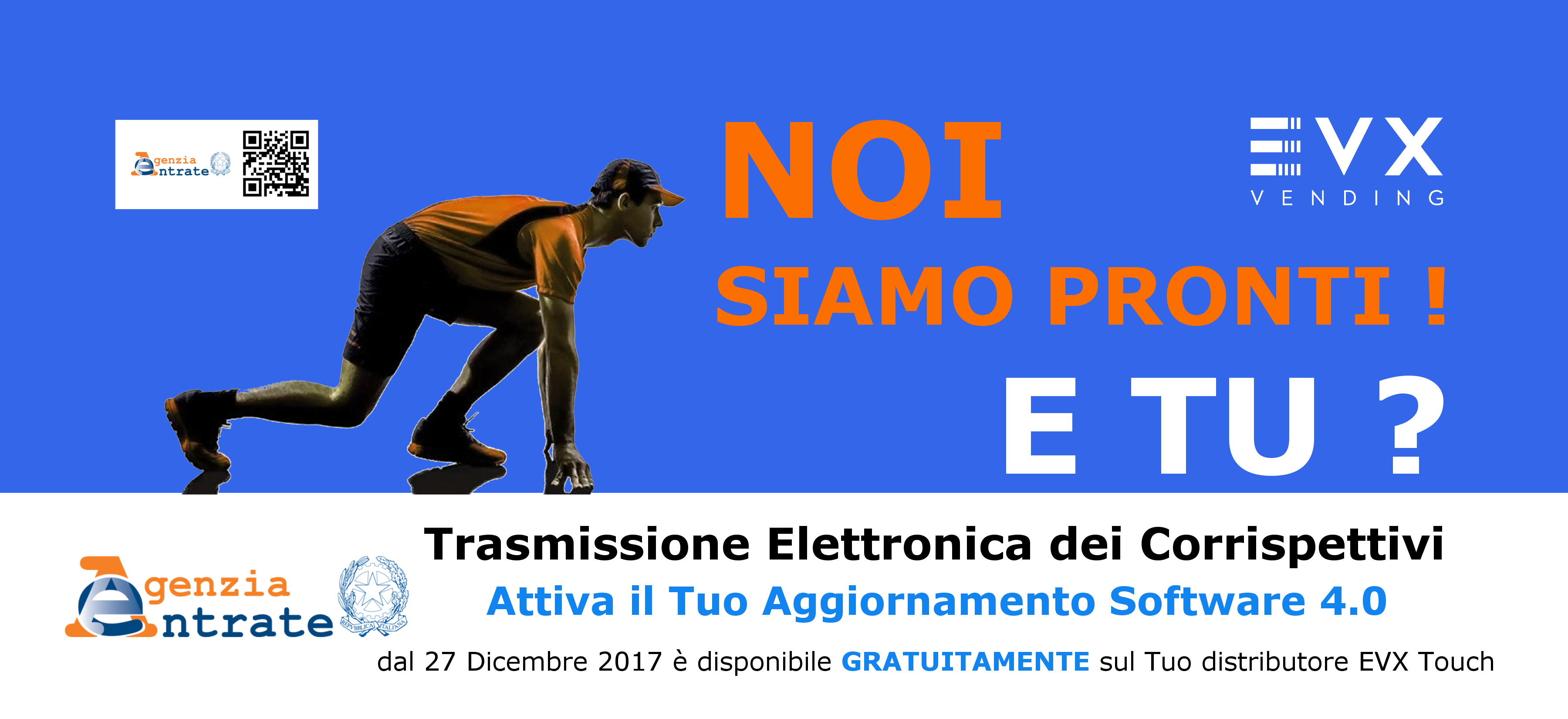 TRASMISSIONE CORRISPETTIVI agenzia delle entrate EVX