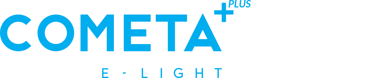 Logo Blu Cometa +Plus! Logo Blu Cometa +Plus EVX
