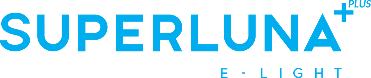 Logo Blu Superluna +Plus! Logo Blu Superluna +Plus EVX