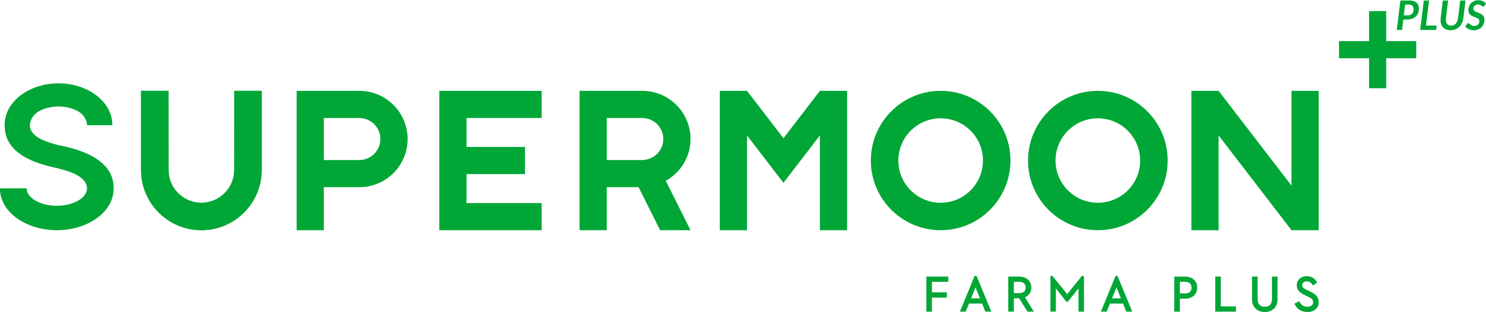 Logo Verde Supermoon Farma Plus EVX
