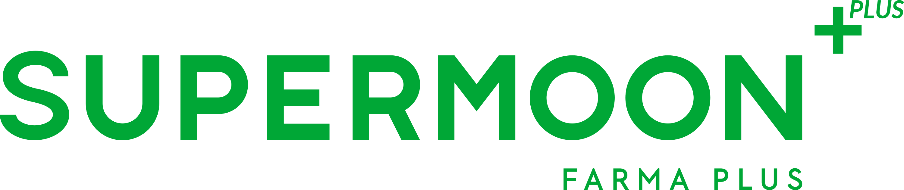 Logo Verde Supermoon Farma Plus! Logo Verde Supermoon Farma Plus EVX