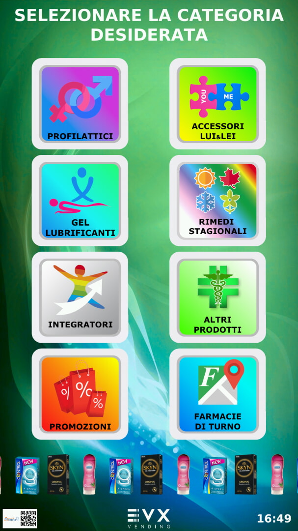 touch screen Farmacia