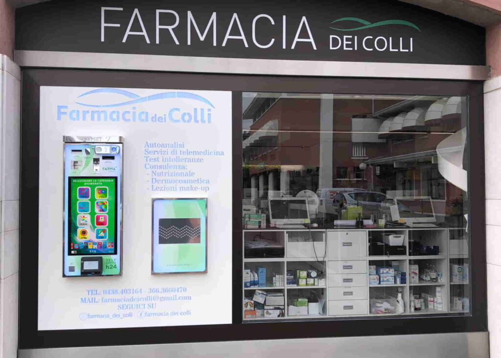distributore automatico in farmacia